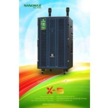 Loa Kéo Nanomax X-5 Bass 40cm 1200w Karaoke Bluetooth