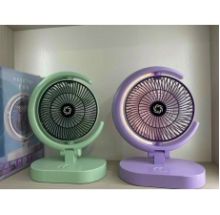 Quạt tích điện mini tích hợp đèn ngủ hình mặt trăng F10