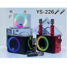LOA KARAOKE YS226 (KÈM 2 MIC KHÔNG DÂY)
