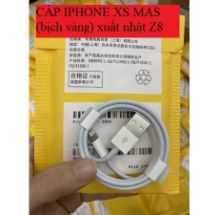 CÁP IPHONE XS MAS (bịch vàng) xuất nhật Z8