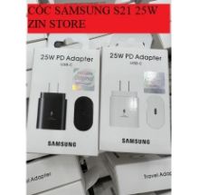 Cốc samsung S21 25W zin Store (chân DẸP)---box