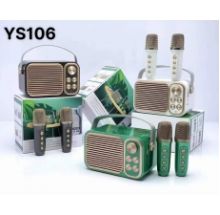 LOA KARAOKE YS 106 (2 mic không dây)