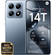 Điện thoại Xiaomi 14T pro 5G 12gb256gb xanh