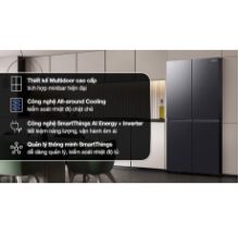 Tủ lạnh Samsung Inverter 648 lít Multi Door RF59C766FB1-SV