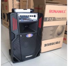 Loa karaoke di động RONAMAX F12 tặng 2 micro ko dây