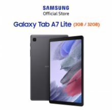 Máy tính bảng Samsung Galaxy Tab A7 Lite T225 xám kèm bao da giá rẻ tại Hồ Chí Minh